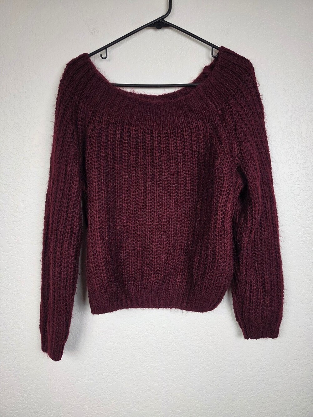 Burgundy Medium Rue21 Y2K Vintage Sweater